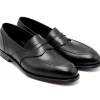 Penny Loafers | Summer Shoes<Crockett & Jones Alcaston Black Calf
