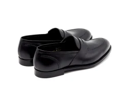 Penny Loafers | Summer Shoes<Crockett & Jones Alcaston Black Calf
