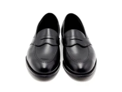 Penny Loafers | Summer Shoes<Crockett & Jones Alcaston Black Calf