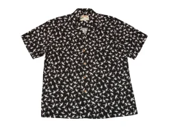 Aloha Shirts<Paradise Found Aloha Shirt Magnum Bamboo Black