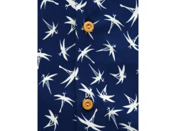 Aloha Shirts<Paradise Found Aloha Shirt Magnum Bamboo Navy