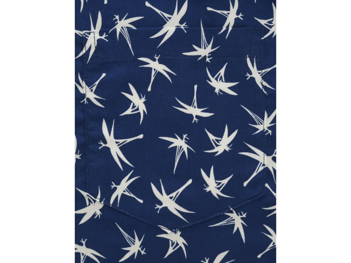 Aloha Shirts<Paradise Found Aloha Shirt Magnum Bamboo Navy