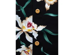 Aloha Shirts<Paradise Found Aloha Shirt Star Orchid Black