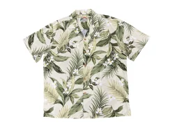 Aloha Shirts<Paradise Found Aloha Shirt White Ginger Beige