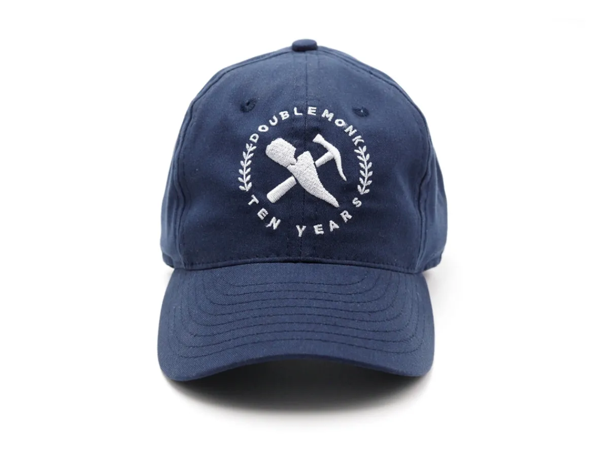 Hats | Hats<Double Monk Anniversary Cap Navy Silver