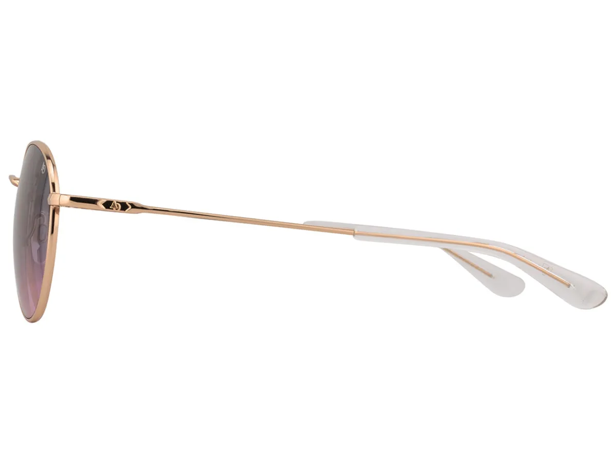 Sunglasses | Eyewear<American Optical AO-1002 Rose Gold Pink Gradient Lens