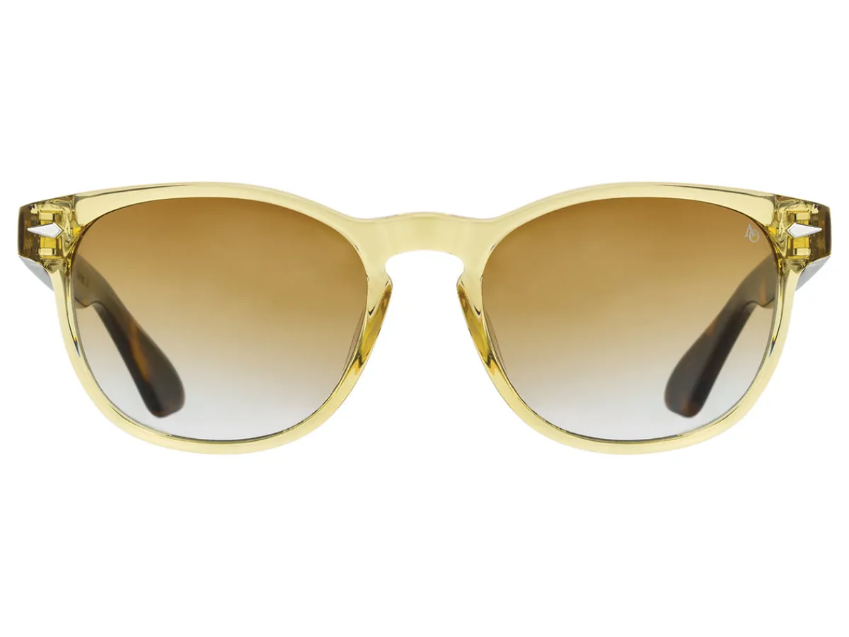 Sunglasses | Eyewear<American Optical AO-1004 Yellow Crystal & Tortoise Brown Gradient Nylon Lens