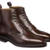 Rubber Soles | Boots<Crockett & Jones Argyll Dark Brown Wax Calf