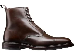 Rubber Soles | Boots<Crockett & Jones Argyll Dark Brown Wax Calf