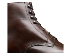 Rubber Soles | Boots<Crockett & Jones Argyll Dark Brown Wax Calf