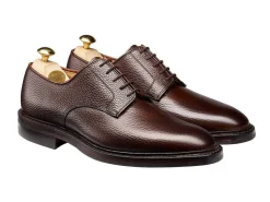 Rubber Soles | Derbys<Crockett & Jones Ashdown Dark Brown Country Calf [PRE-ORDER]