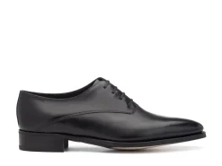 Wide Fitting | Oxfords<John Lobb Beckett Black Museum Calf EE-width