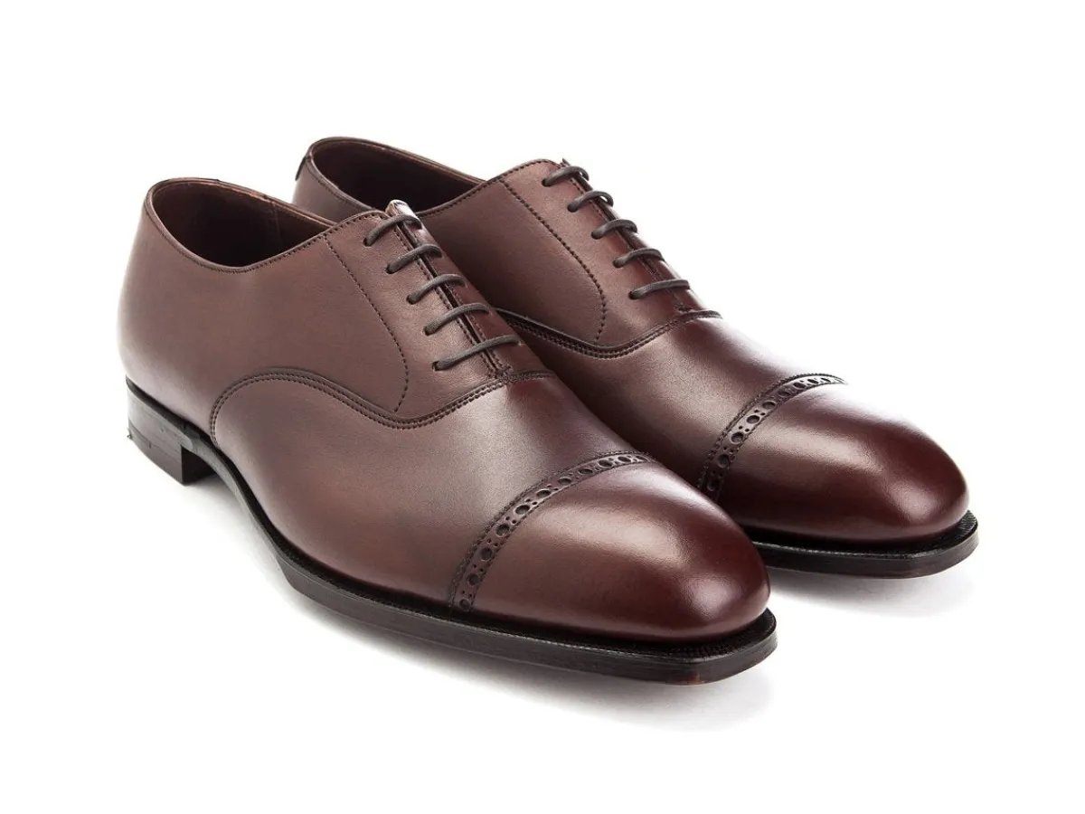 Oxfords | Brogues<Crockett & Jones Belgrave Chestnut Antique Calf