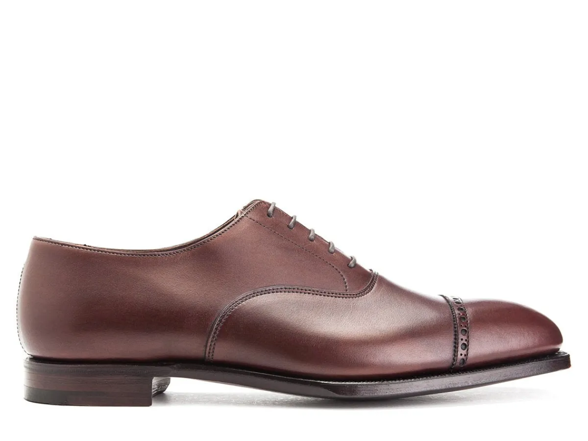 Oxfords | Brogues<Crockett & Jones Belgrave Chestnut Antique Calf