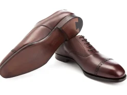Oxfords | Brogues<Crockett & Jones Belgrave Chestnut Antique Calf