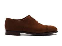 Oxfords | Brogues<Crockett & Jones Belgrave Polo Brown Suede