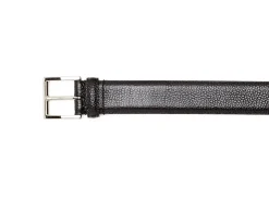 Belts<Crockett & Jones Belt Black Scotch Grain