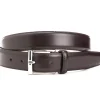 Belts<Crockett & Jones Belt Dark Brown Calf