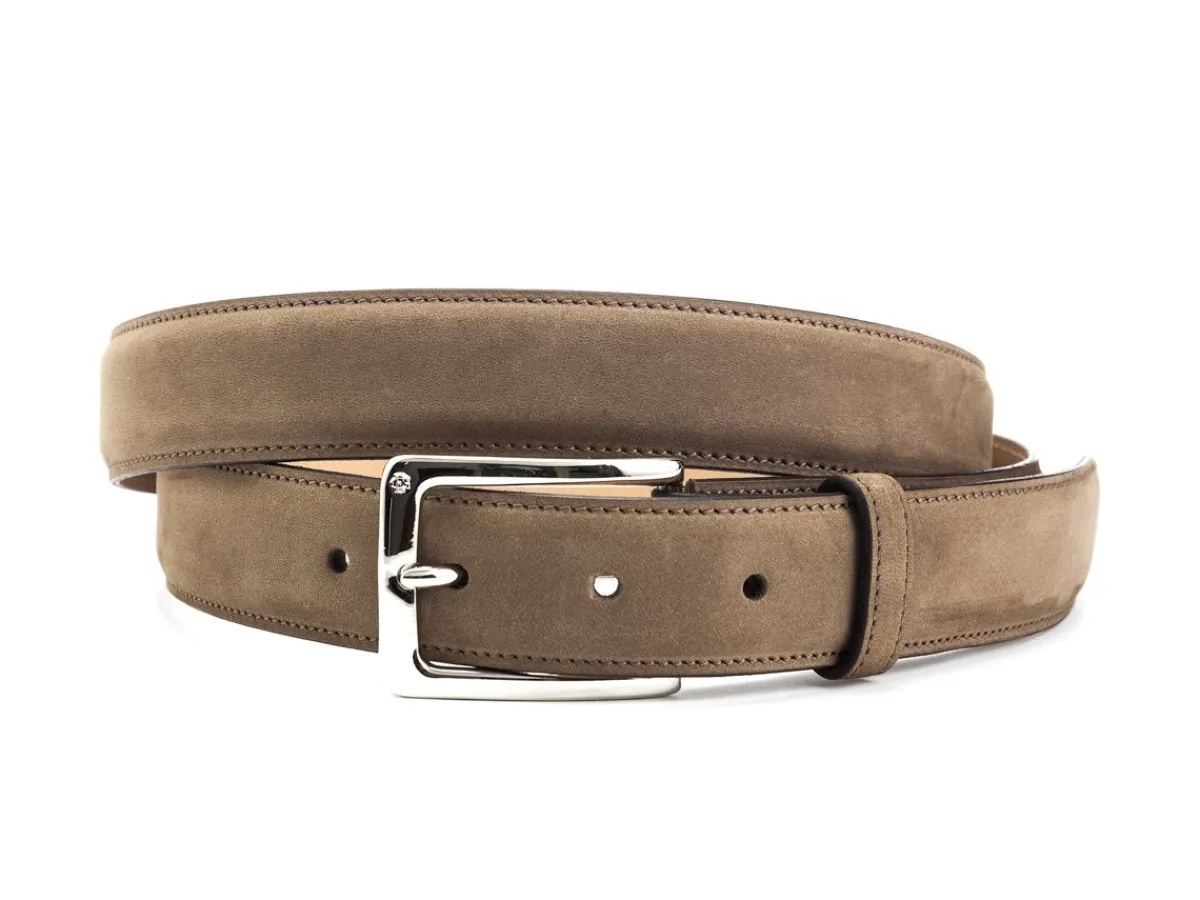 Belts<Edward Green Belt Taupe Nubuck