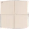 Pocket Squares<Simonnot Godard Bistre-White Amalfi Pocket Square