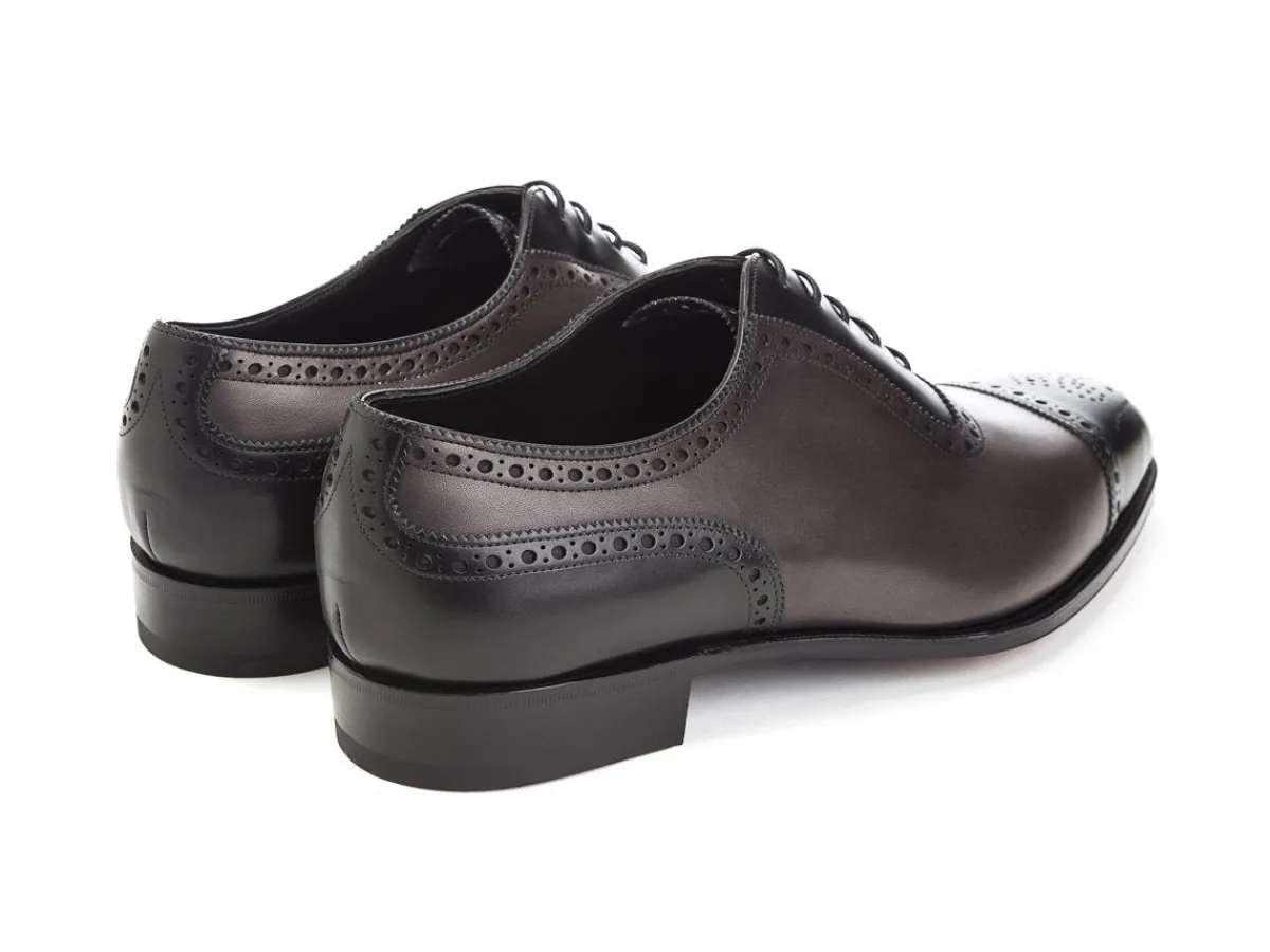 Two-tone | Oxfords<Edward Green Canterbury Black & Cloud Antique Calf
