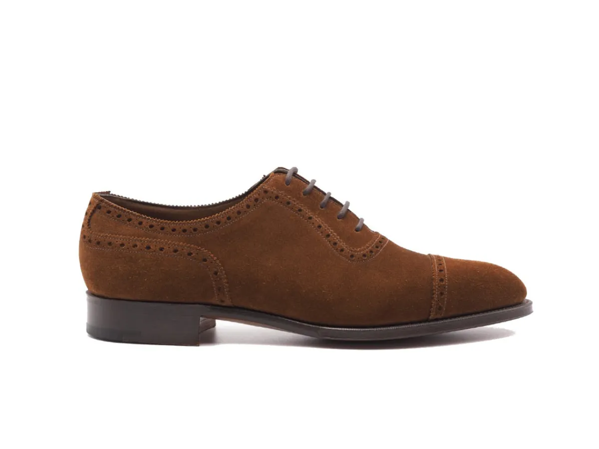 Suede | Oxfords<Edward Green Canterbury Snuff Suede