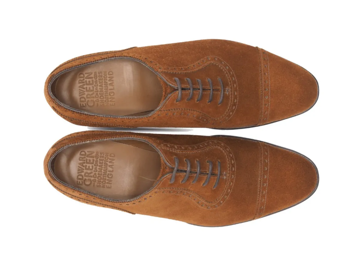 Suede | Oxfords<Edward Green Canterbury Snuff Suede