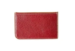 Leather Goods<Il Micio Card Wallet Two Slot Red