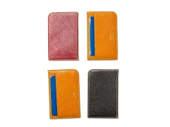 Leather Goods<Il Micio Card Wallet Two Slot Red