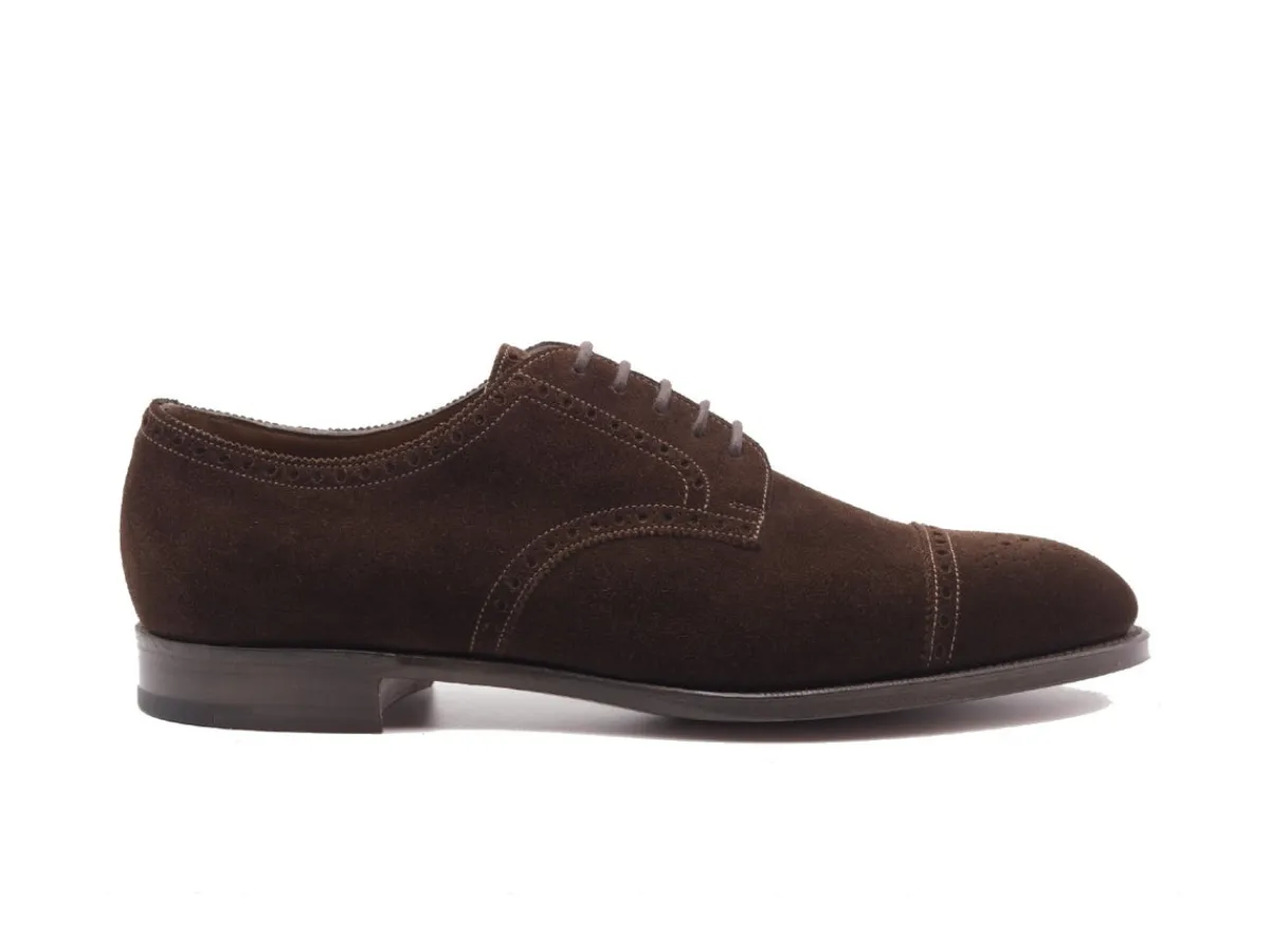Derbys<Edward Green Cardiff Mink Suede