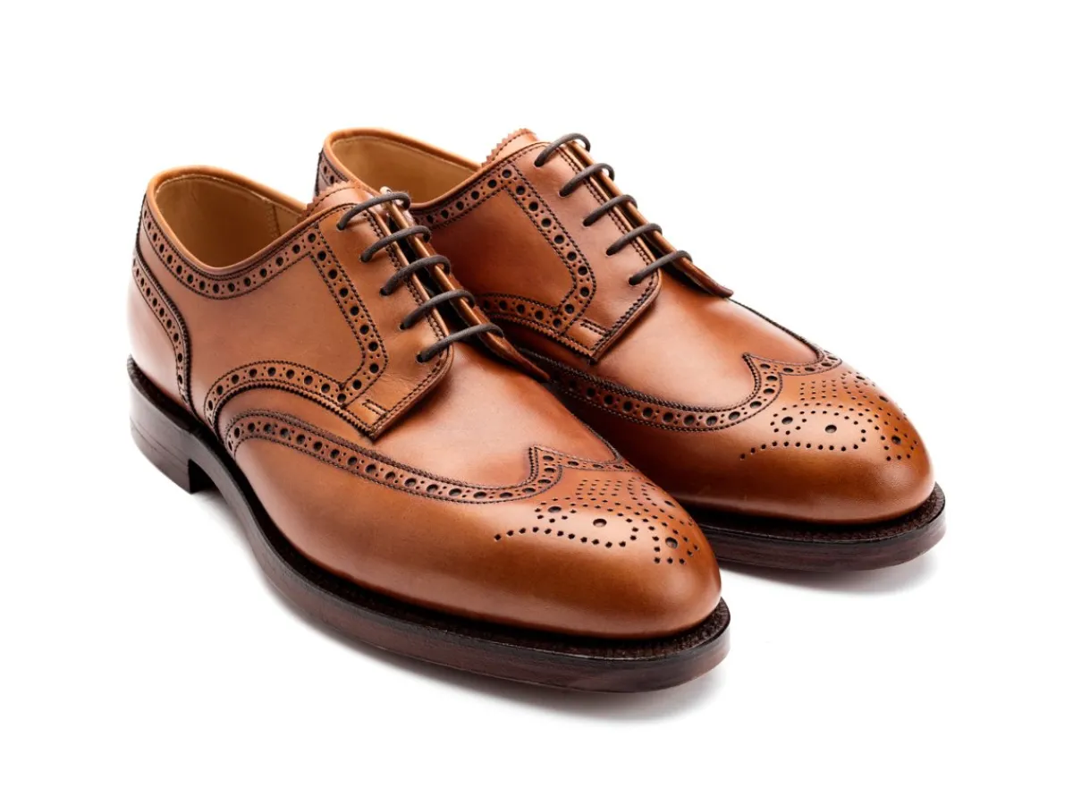 Derbys | Brogues<Crockett & Jones Cardiff Tan Burnished Calf