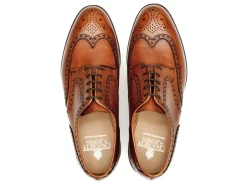 Derbys | Brogues<Crockett & Jones Cardiff Tan Burnished Calf