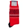 Socks<Corgi Cashmere Cotton Socks Red