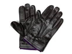 Gloves<Dents Cashmere Lined Hairsheep Leather Glove Dark Brown