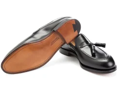 Tassel Loafers | Summer Shoes<Crockett & Jones Cavendish Black Calf