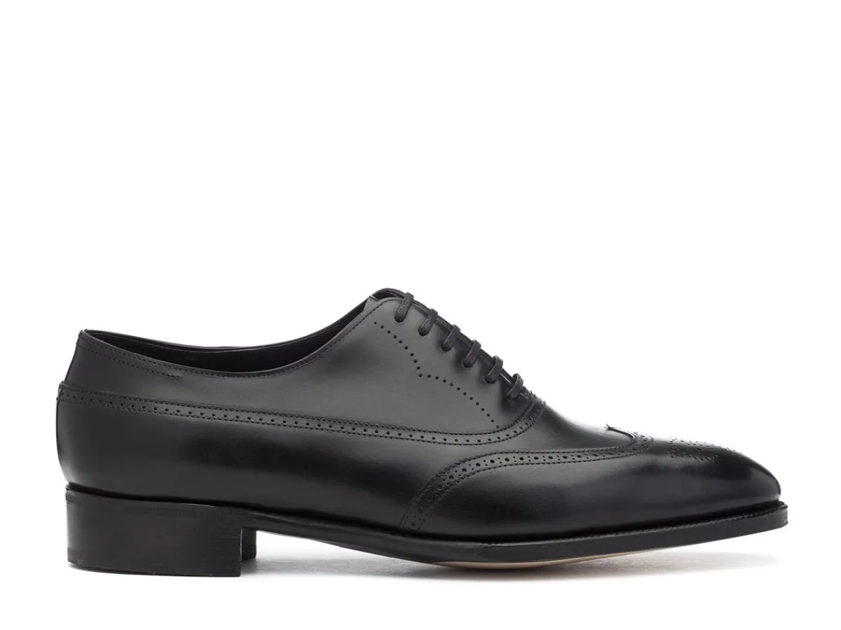 Wide Fitting | Oxfords<John Lobb Cavendish Black Oxford Calf EE-width