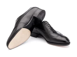 Wide Fitting | Oxfords<John Lobb Cavendish Black Oxford Calf EE-width
