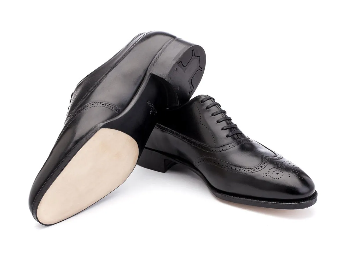 Wide Fitting | Oxfords<John Lobb Cavendish Black Oxford Calf EE-width
