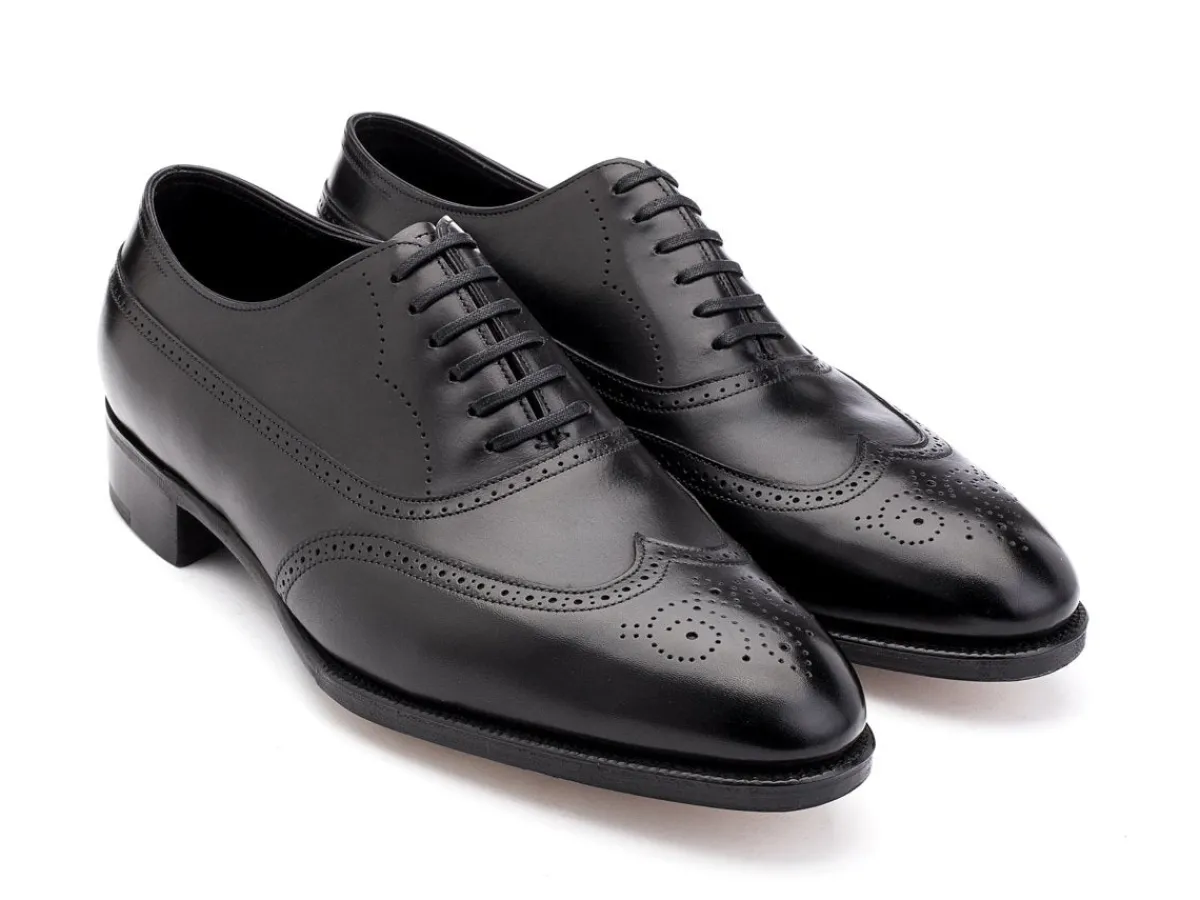 Wide Fitting | Oxfords<John Lobb Cavendish Black Oxford Calf EE-width