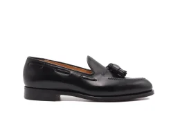 Tassel Loafers | Summer Shoes<Crockett & Jones Cavendish Black Shell Cordovan