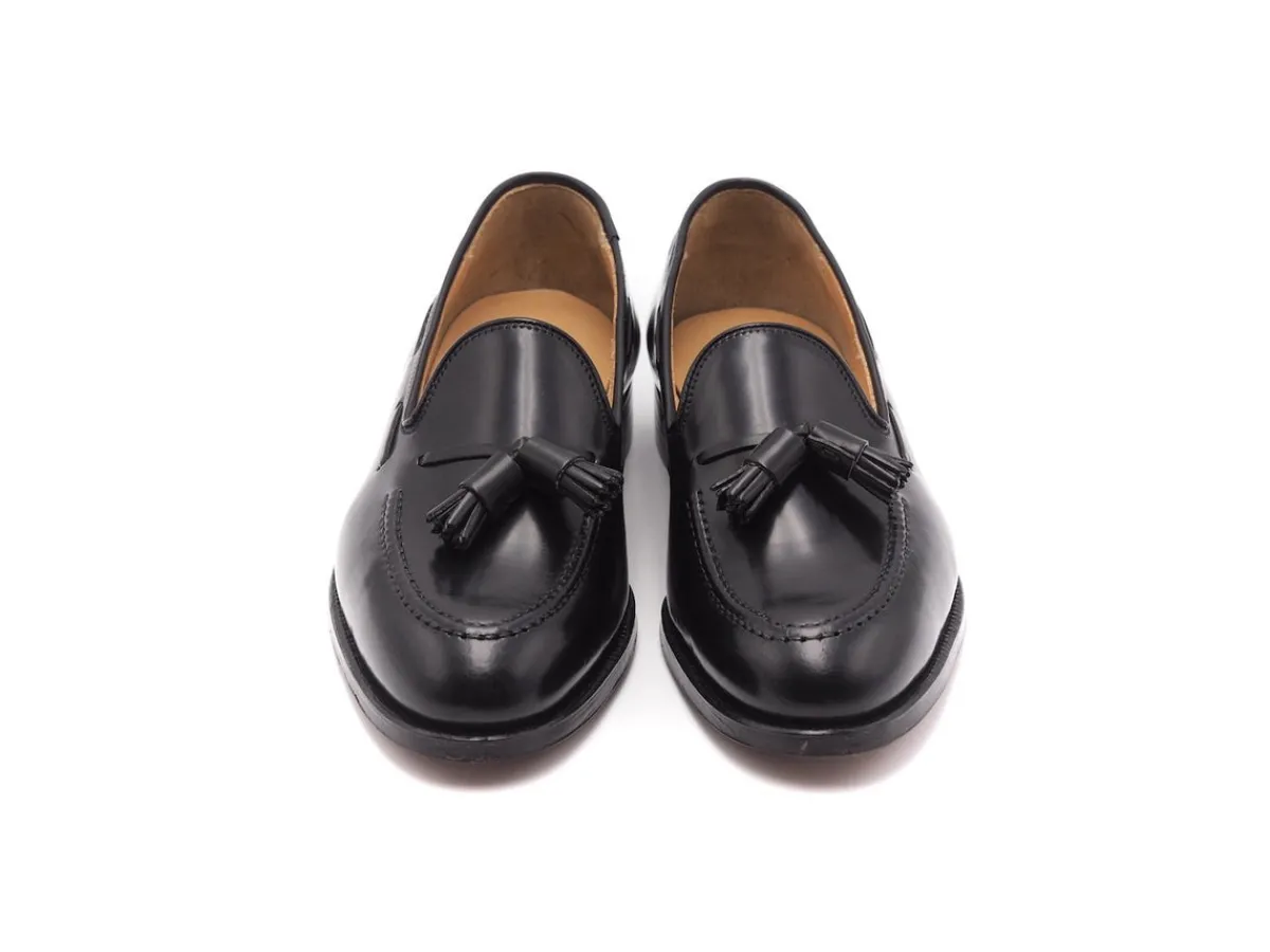 Tassel Loafers | Summer Shoes<Crockett & Jones Cavendish Black Shell Cordovan