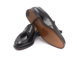 Tassel Loafers | Summer Shoes<Crockett & Jones Cavendish Black Shell Cordovan