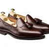 Tassel Loafers | Summer Shoes<Crockett & Jones Cavendish Dark Brown Pebble Grain [PRE-ORDER]