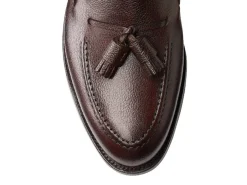 Tassel Loafers | Summer Shoes<Crockett & Jones Cavendish Dark Brown Pebble Grain [PRE-ORDER]