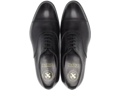 Straight Cap Oxfords | Oxfords<Edward Green Chelsea 202 Black Calf E-width