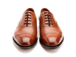 Straight Cap Oxfords | Oxfords<Edward Green Chelsea 202 Chestnut Antique Calf