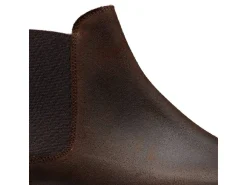 Rubber Soles | Boots<Crockett & Jones Chelsea 5 Dark Brown Rough-Out Suede [PRE-ORDER]