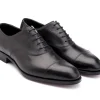 Straight Cap Oxfords | Oxfords<Edward Green Chelsea Black Calf