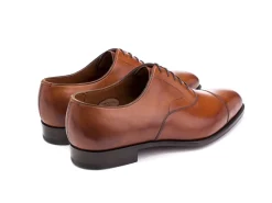 Wide Fitting | Straight Cap Oxfords<Edward Green Chelsea Chestnut Antique Calf F-width