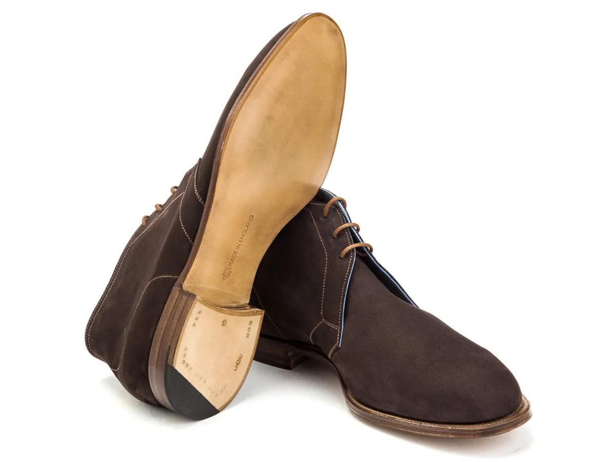 Nubuck | Boots<Edward Green Cherwell Chocolate Nubuck